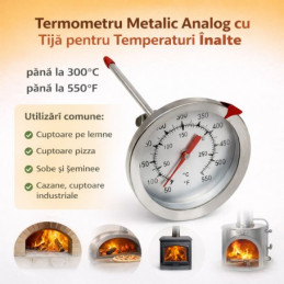 TERMOMETRU METALIC ANALOG...