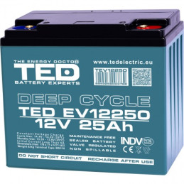 ACUMULATOR 12V 25AH DEEP...