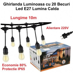 GHIRLANDA LUMINOASA 10...