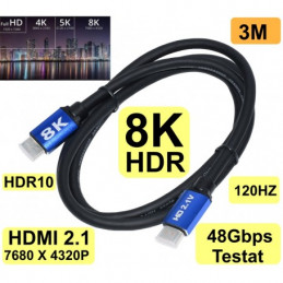 CABLU HDMI 8K HDTV 2.1V / 3M