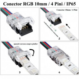 CONECTOR BANDA LED & RGB...